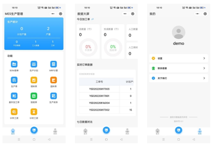 智赢未来生产管理系统MES生产管理系统
